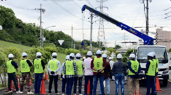 入国後講習＋資格取得<br>入社前に即戦力